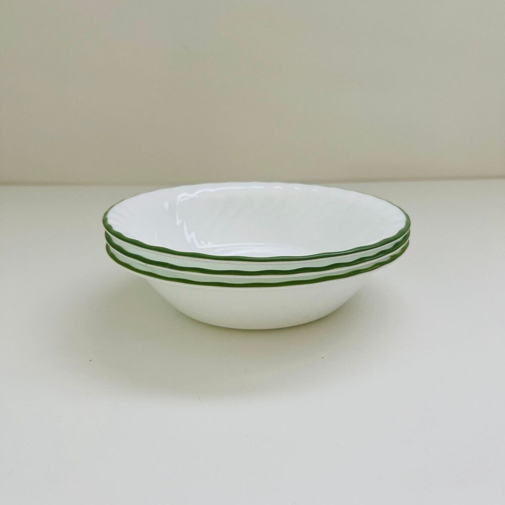 CORELLE Chutney 18 oz Glass Cereal/Soup Bowls (Set of 3)